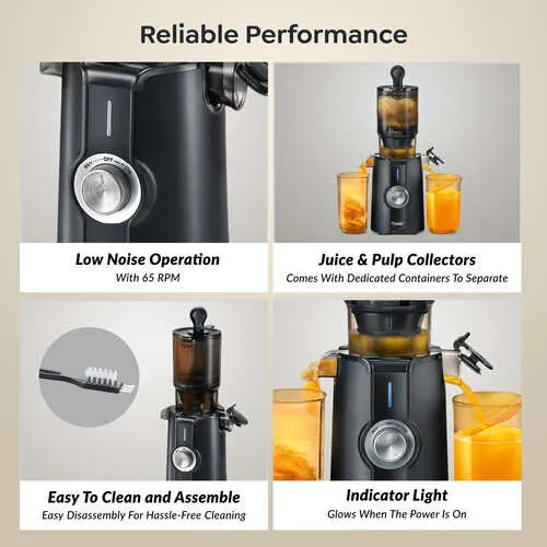 prestige Natura 200W Cold Press Slow Juicer - Image 2