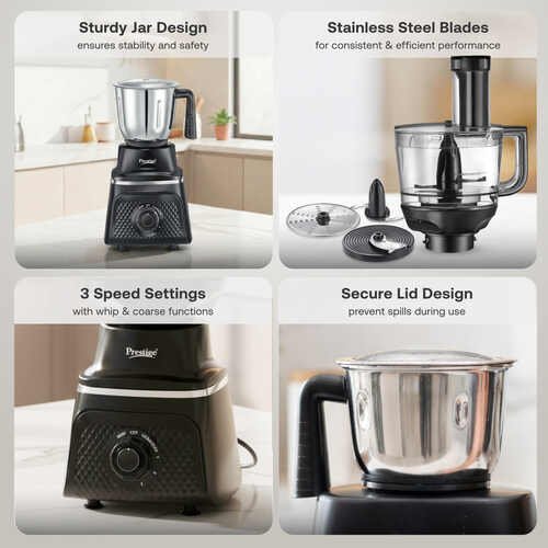 Prestige Prisma Pro 750W 5 Jars Mixer Grinder - Image 5