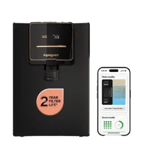 Aquaguard Neo Pro RO+UV 2X IOT Water Purifier | 2 Year Filter Life | With Mega Sediment Filter