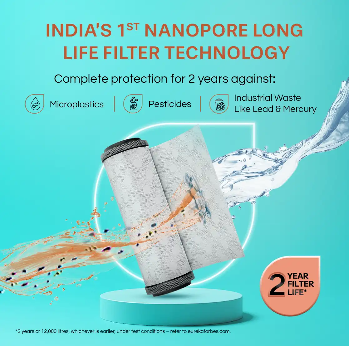 Aquaguard Neo Pro RO+UV 2X IOT Water Purifier | 2 Year Filter Life | With Mega Sediment Filter - Image 3