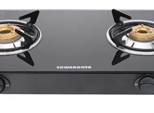 2 Burner Elite - Glass Top Gas Stove